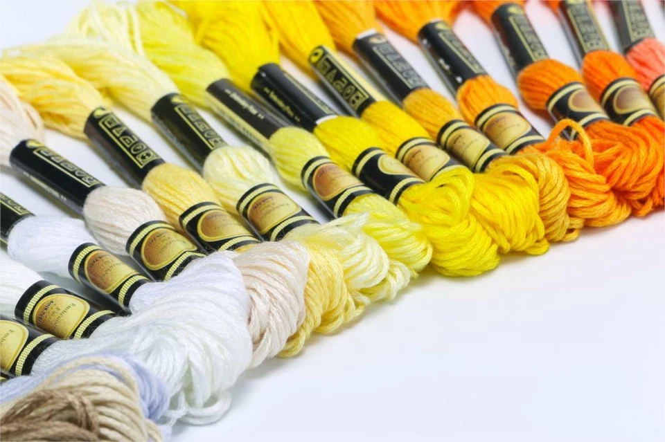 CXC embroidery thread floss skeins Pick colours 900 - 3866 (uses DMC numbers)  - Image 2 of 4