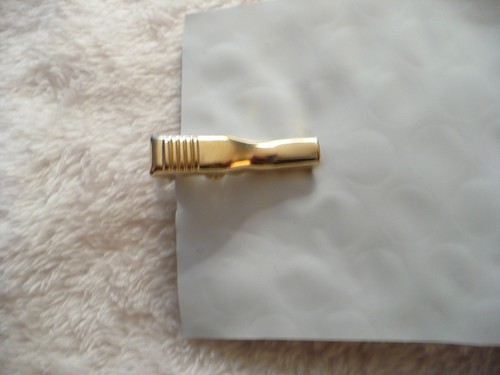 WM- VINTAGE GOLDFARBENE KRAWATTENNADEL #50985 (SCHÖN!!!!! - Bild 9 von 9