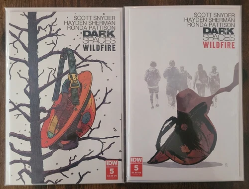 Dark Spaces Wildfire #5 Cover A & B Sorrentino Variant IDW Comic 2022
