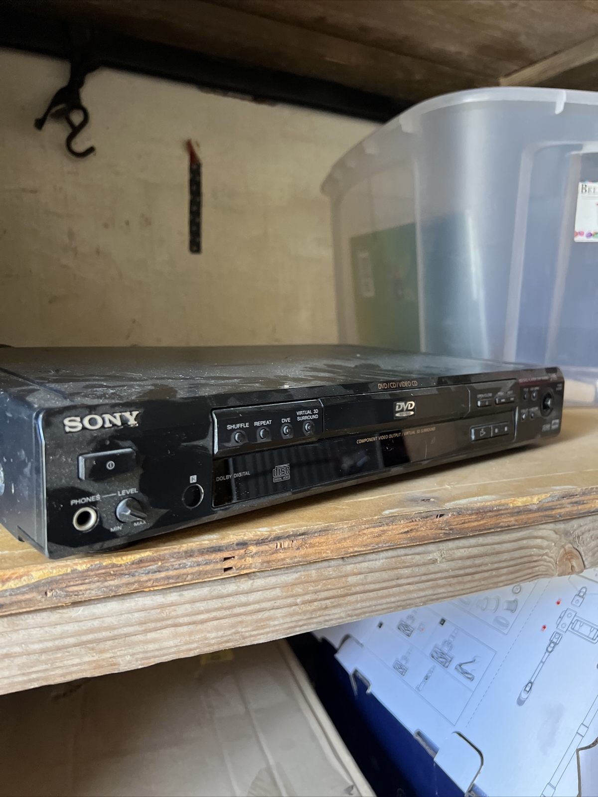 SONY DVD/CD/VIDEO CD player | eBay