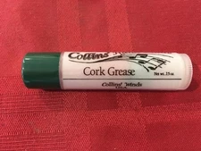 TUBE OF MELON SCENTED COLLINS' HAND MADE CORK GREASE