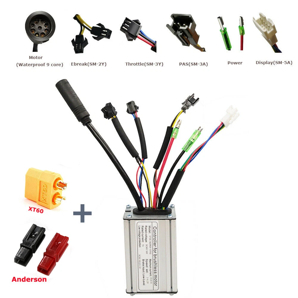 36V 48V 15A 17A 22A 30A 35A Controller 250W 350W 500W 1000W 1500W