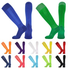 Soccer Socks Knee High, Solid Colors For Adults, Youth and Toddlers, Socks Team  