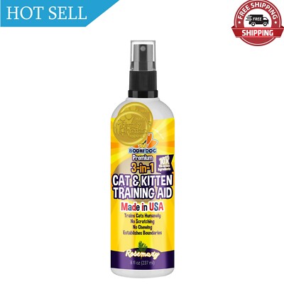 Bodhi Dog 3-in-1 Cat Kitten Training Aid Cat Deterrent Spray