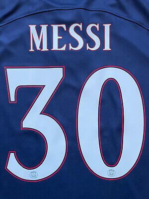 2022/23 PSG Home UCL Jersey #30 Messi XL Nike Paris Saint 2022/23 PSG Home UCL Jersey #30 Messi XL Nike Paris Saint