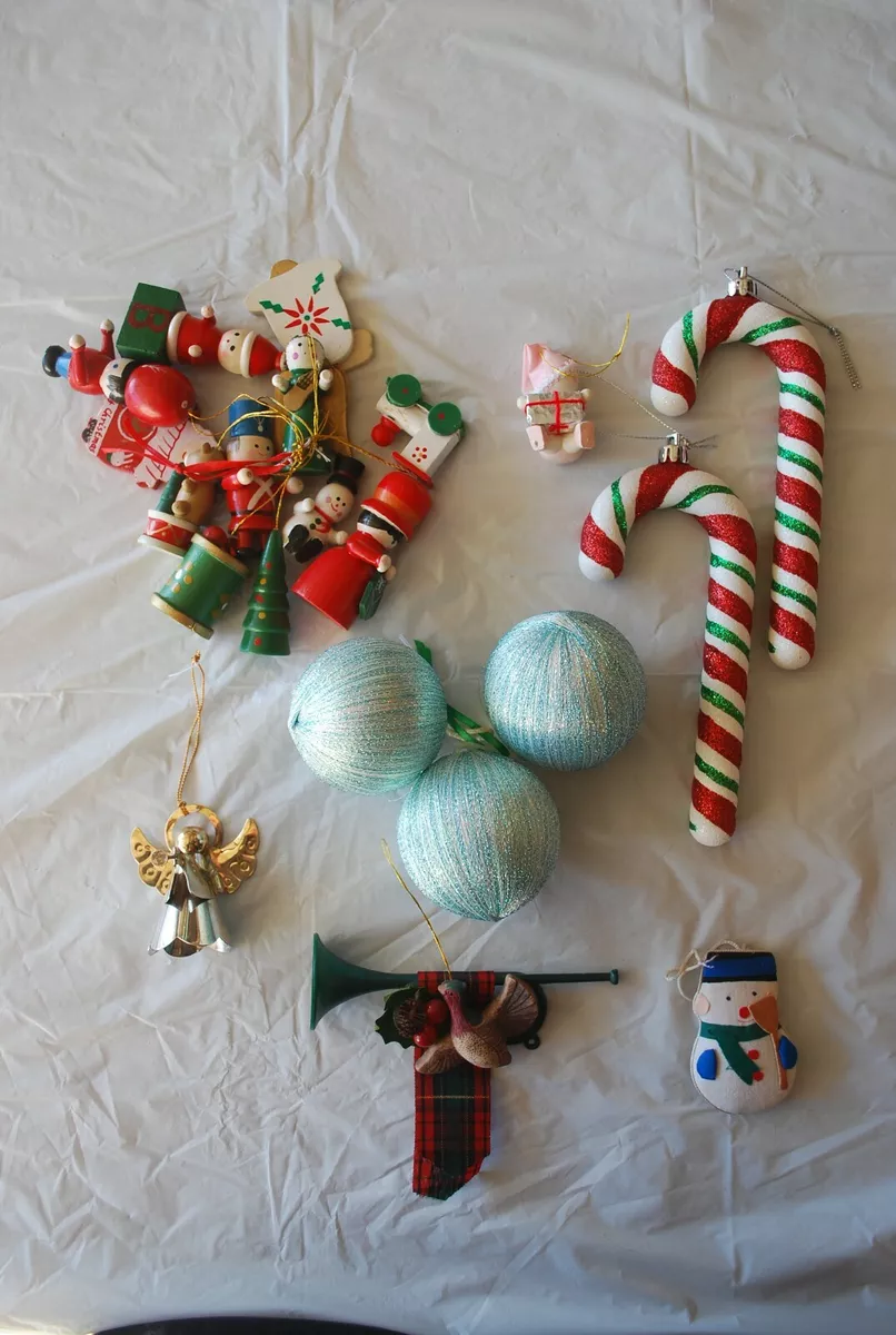 Lot of Vintage (early 90s) Christmas Ornaments | eBay