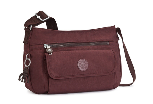 Kipling SYRO Medium Across Body / Shoulder Bag - Mahogany RRP £82.90 - Picture 4 of 6