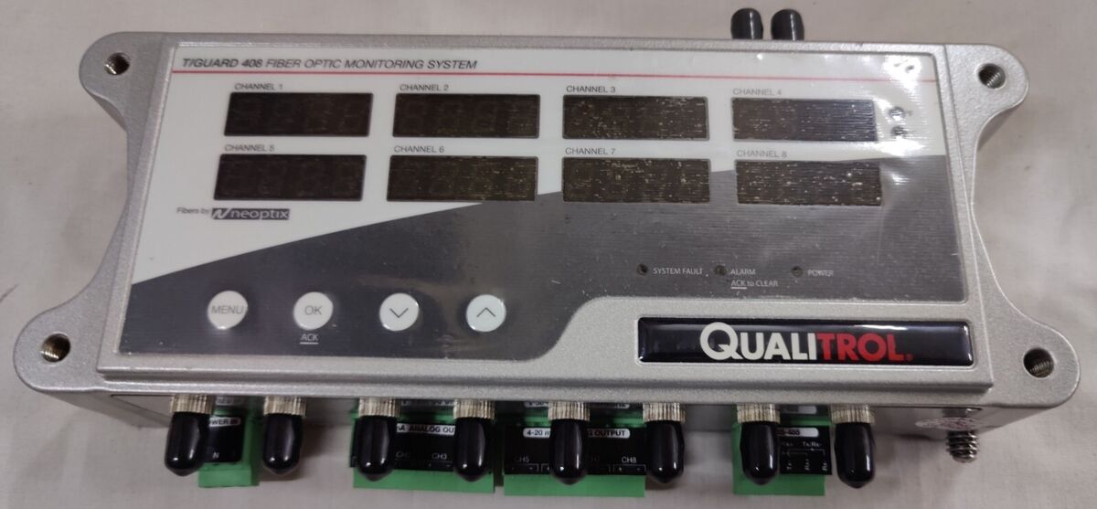 Qualitrol T/Guard 408LC Fiber Optic Monitoring System 408LC Qualitrol T/Guard 408LC Fiber Optic Monitoring System 408LC