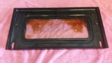 CDA CD709SS / TOP OVEN GRILL internal DOOR GLASS + frame 570 mm X 283 mm