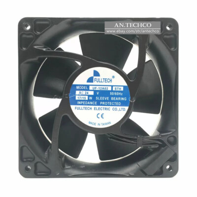1PC FULLTECH UF-12A02 STH 12038 12CM 24V 17/15W cooling fan