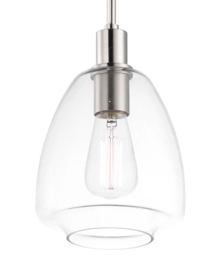 Maxim 11112CL Babylon 7"W Mini Pendant - Picture 1 of 14