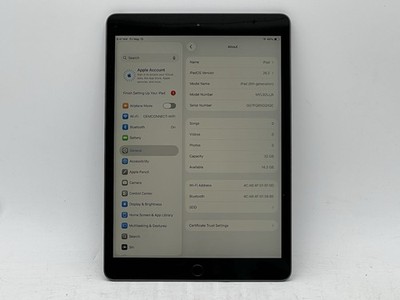 Apple iPad 8th Gen A2270 32GB, Wi-Fi, 10.2 in -Space Gray for sale