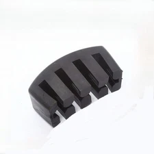 Quiet Violin Muffler - Silent Practice Device w/Rubber Pad