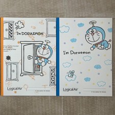 Doraemon 2 Notebooks Unused, Used Condition, Compact Stationery