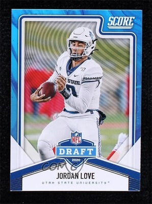 2020 Score NFL Draft Jordan Love #NFL-6 0d5r