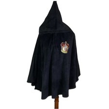 NWT Harry Potter Hooded Fleece Sleep Poncho One Size Gryffindor Wizard Robe