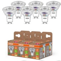 6 X Osram GU10 PAR16 Led Strahler Besonders Effizient 100° 2,5W Wie 50W 2700K