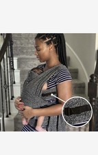 Boppy ComfyFit Adjust Baby Carrier With Adjustable Belt, Heathered Gray