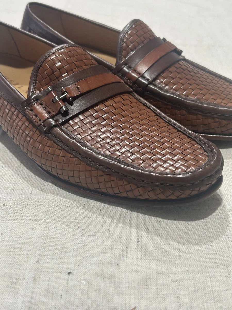 Mezlan Mens Vellum 10 1/2 Dark Brown Leather SlipOn Dress Shoes Square Toe Spain Mezlan M Dress Shoes for Men for sale | eBay main image 2