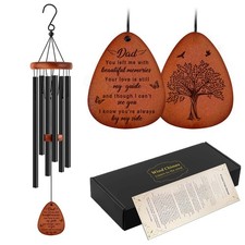 Memorial Gifts for Loss of Dad,Memorial Wind Chimes 25'', Bereavement Gifts f...