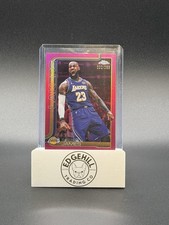 2025-26 Topps Chrome Update #1 LeBron James Magenta Refractor #/399