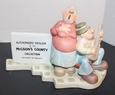 McCoon's County Collection AUTHORIZED DEALER Signed Samson s Store Display Promo