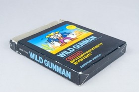 Nintendo NES *Wild Gunman* OVP CIB PAL B WG-EEC/FRG Bienengr&auml;ber +