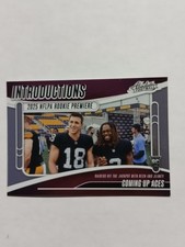 Ashton Jeanty / Jack Bech 2025 Absolute Introductions RC Las Vegas Raiders