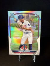 2023 Bowman Chrome 1st Yilber Herrera #BCP-86 Refractor /499 Minnesota Twins