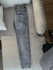 Ksubi Mens Jeans Size 38 Mid Long Rise Slim T...