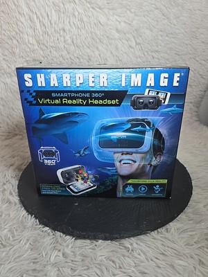 New Virtual Reality Headset Sharper Image Smartphone 360 Degree Views 
