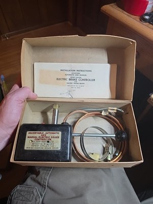 Vintage Kelsey Hayes Automatic Electric Brake Controller Kit #39743 Rat Rod 50s
