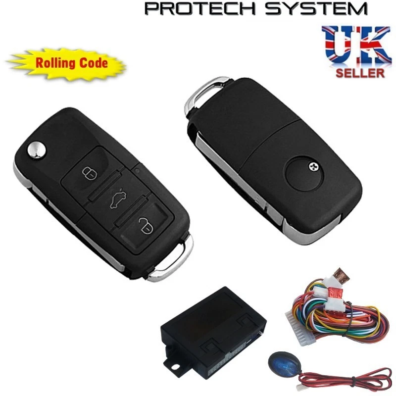 Remote Keyless Car Central Lock / Immobilizer UPGRADABLE TO ALARM