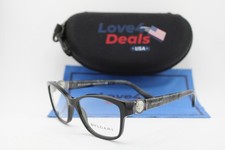 NEW BVLGARI BV 4050 5174 BLACK GREY MARBLE AUTHENTIC EYEGLASSES 51-16
