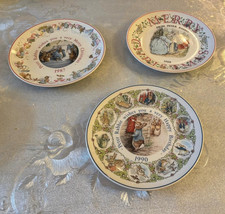 Wedgwood Beatrix Potter Peter Rabbit Christmas Plate - Choose Your Plate