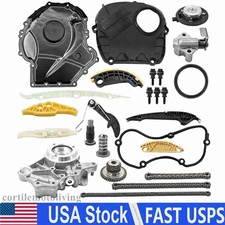 Engine Timing Chain & Cover Kit For VW Tiguan 2008-2015 06H109158J 06H109257C US