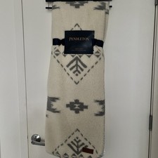 Pendleton Sherpa Throw Blanket Geo Aztec Southwest Reversible 50x70