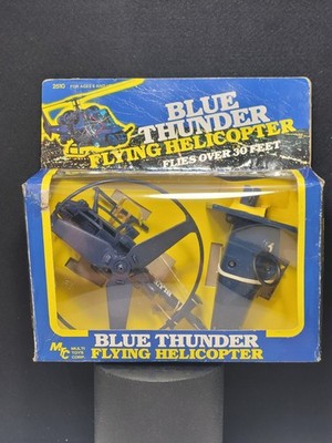 VTG BLUE THUNDER T.V. Series Flying Helicopter 30ft. MTC Corp RARE BOX! 1984