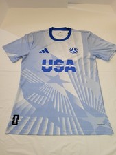 Adidas USMNT 2026 FIFA World Cup Commemorative Jersey JI7635 Mens Size Medium 