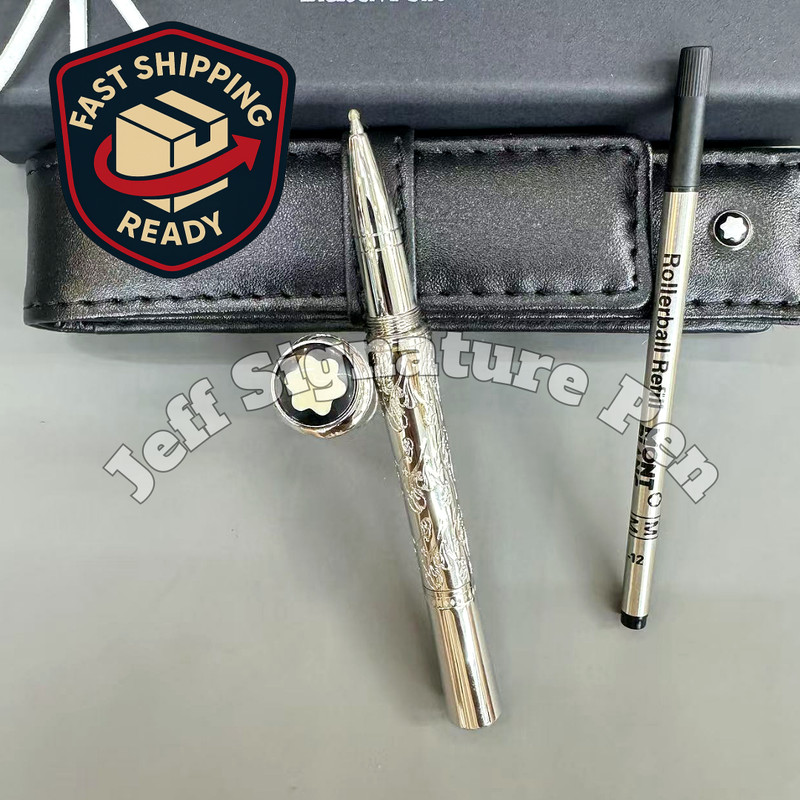 🔥BID Now MB Princess Grace of Monaco Special Edition Rollerball Pen w/ Refill