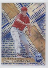 2019 Panini Elite Extra Edition Aspirations Blue 69/75 David Parkinson #167 s3g