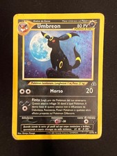 Carta Pokemon - UMBREON HOLO SWIRL - Neo Discovery - "MOON UMBREON" ITA 13/75