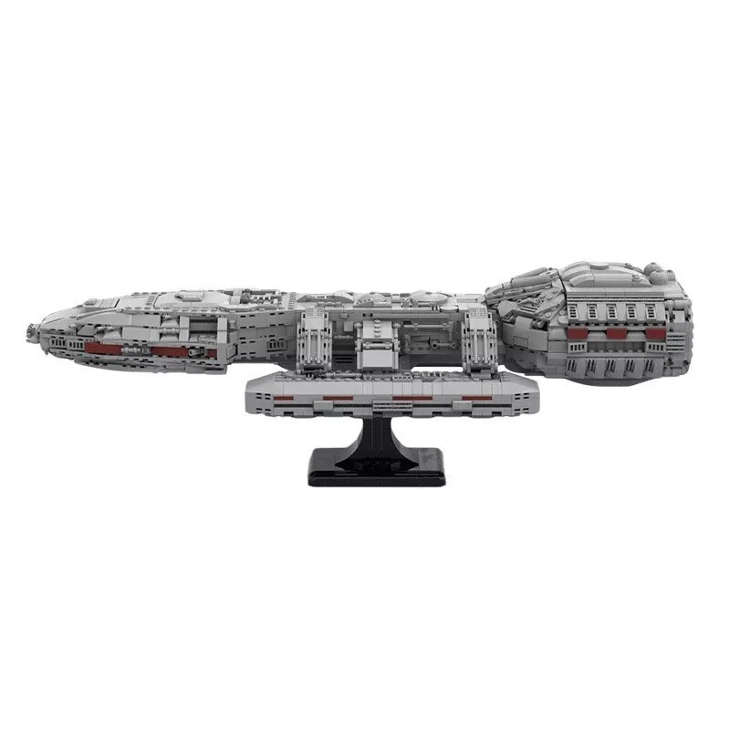 Modubrix Mocs Building Blocks Battlestar Galactica Set Bricks Toys Kit 2222 Part - Image 3 of 4
