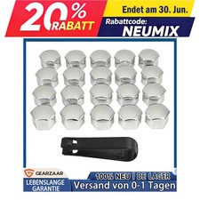 17mm für Radbolzen Radschrauben Radmuttern FÜR Opel FÜR Nissan FÜR Fiat FÜR VW