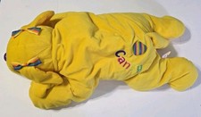 Vintage 1998 Lisa Frank "Candy" the Yellow Puppy 24" Plush Dog