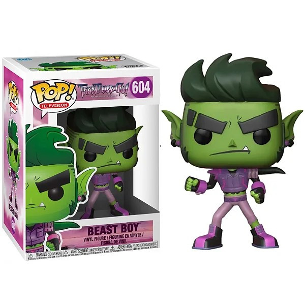 Funko Teen Titans GO! BEAST BOY #604 Vaulted