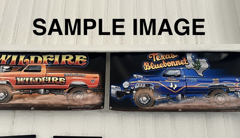 Animal Jim Feurer Pro Mod Mercury Shop Banner 5'X2' 18oz w grommets ...