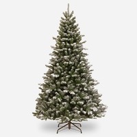 Artplants KüNstlicher Tannenbaum Linz Speed, Beschneit, 165Cm, Ø 110Cm