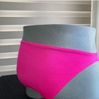 Men's Vintage 1990s Rise Wear Swim Bikini Brief Sz XL, Pink, Made In The USA — photo 4