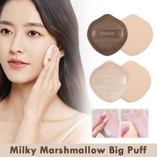 Powder Puff Cosmetic Makeup Sponges Face Beauty Foundation Compact UK Hot  HNK